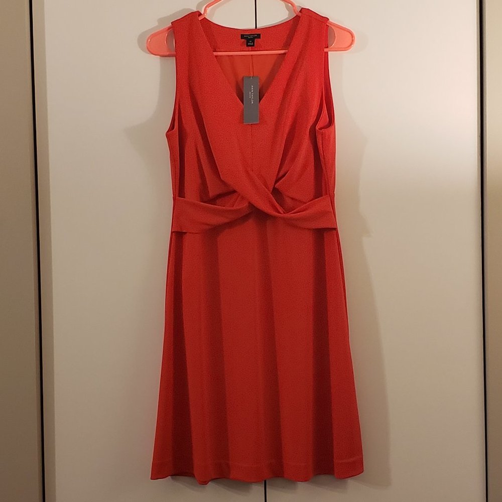 NWT Ann Taylor Red Dress